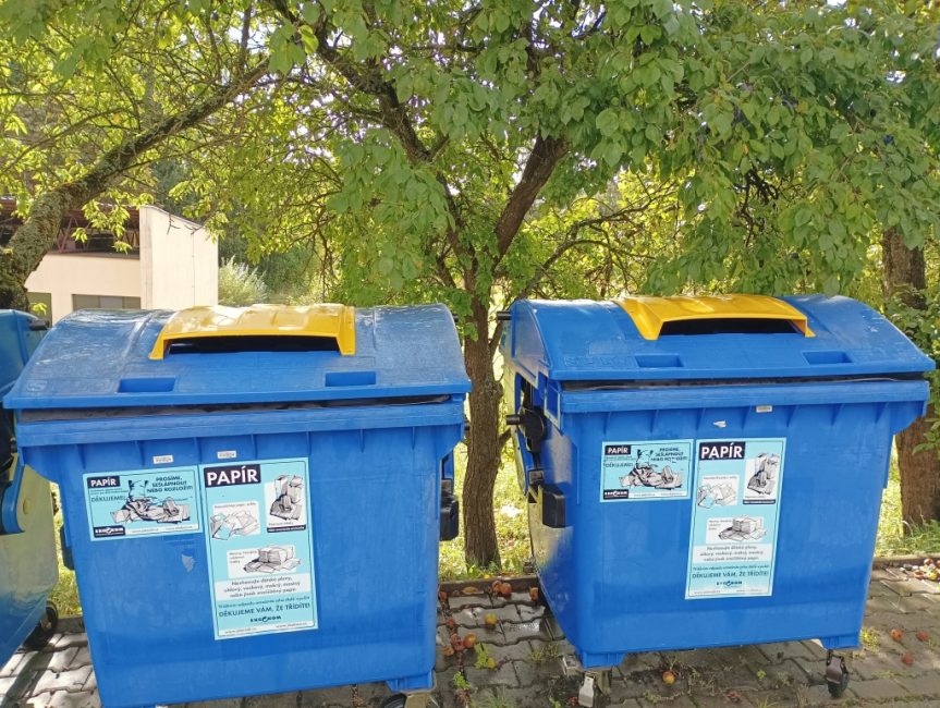 Mytí kontejnerů